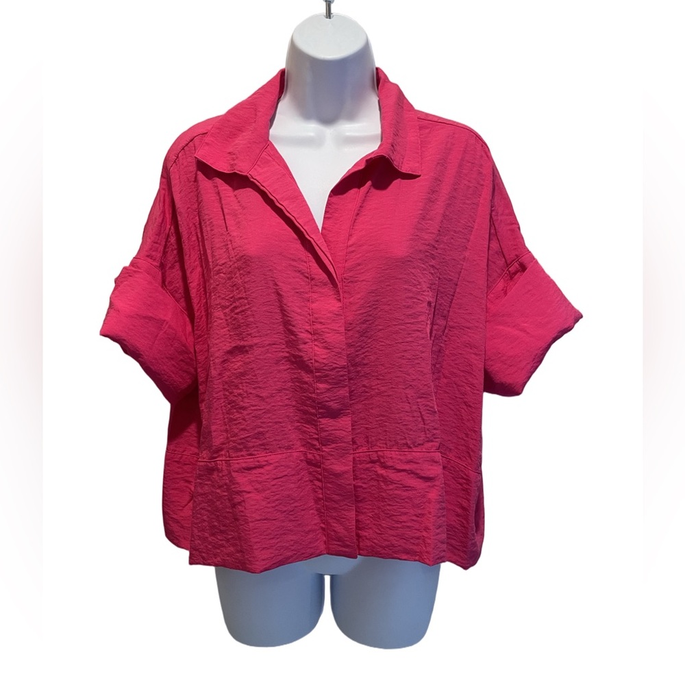 NWT THML “The Business as Usual Top”. Pink. Size M.
